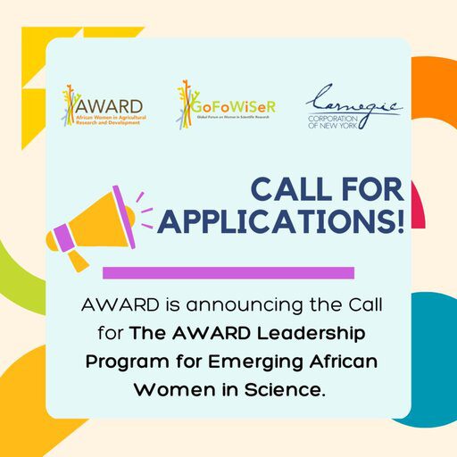 African Women in Agricultural Research and Development (AWARD). logo