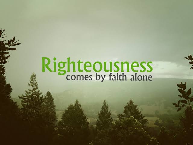 Righteousness By Faith