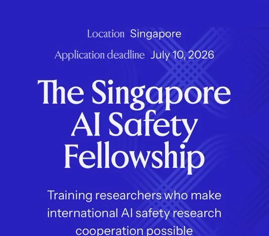 The Singapore AI Safety Fellowship logo