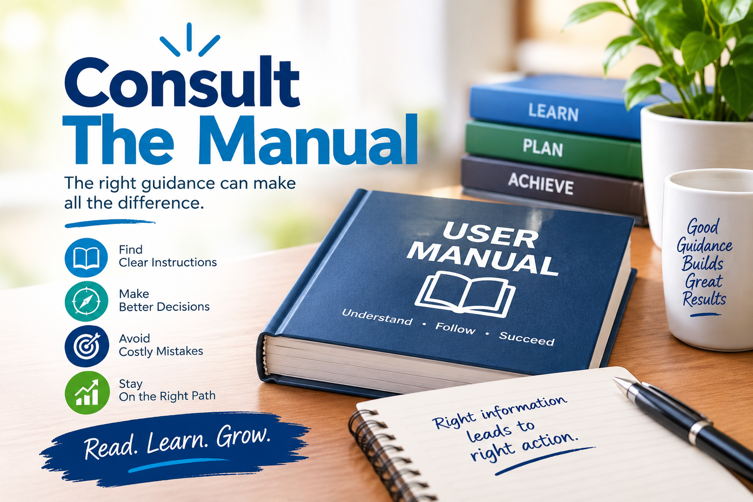 Consult The Manual