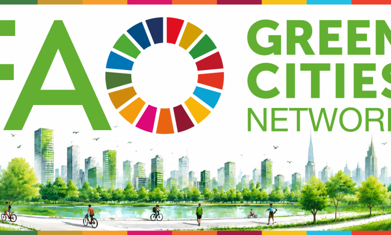 The FAO Green Cities Network logo