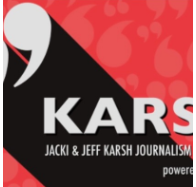 Karsh Journalism Fellowship logo
