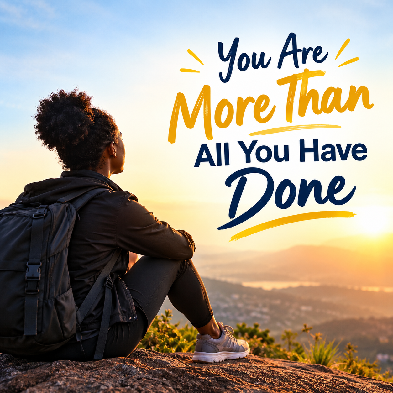 You Are More Than All You Have Done