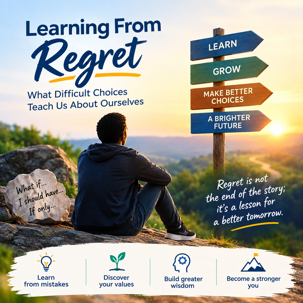 Learning From Regret: What Difficult Choices Teach Us About Ourselves